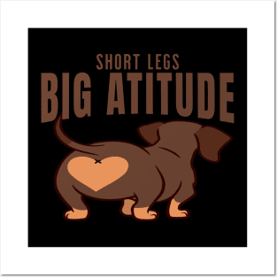 Short Legs Big Attitude Posters and Art